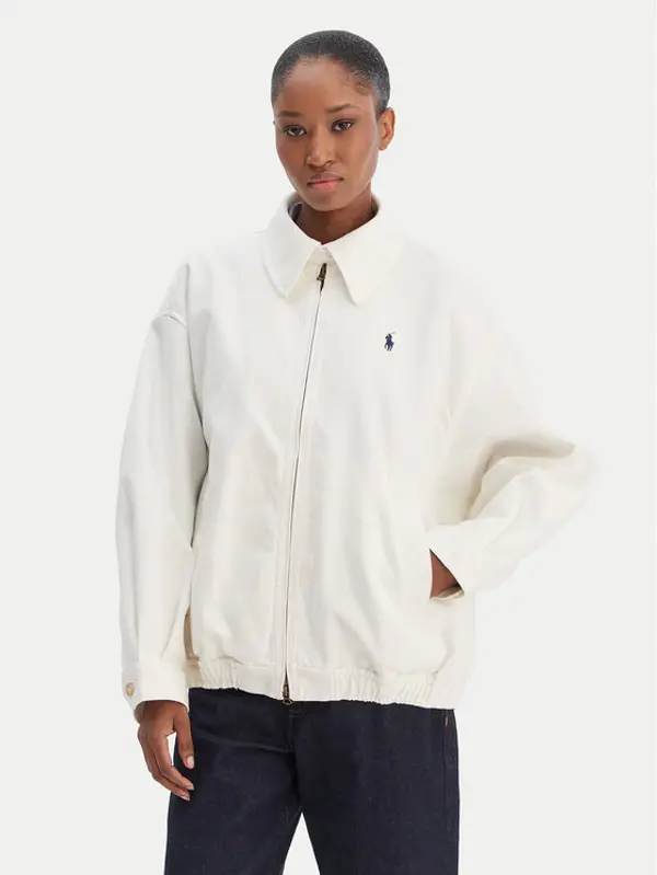 Polo Ralph Lauren Polo Ralph Lauren Prijelazna jakna 211A96311001 Écru Oversize