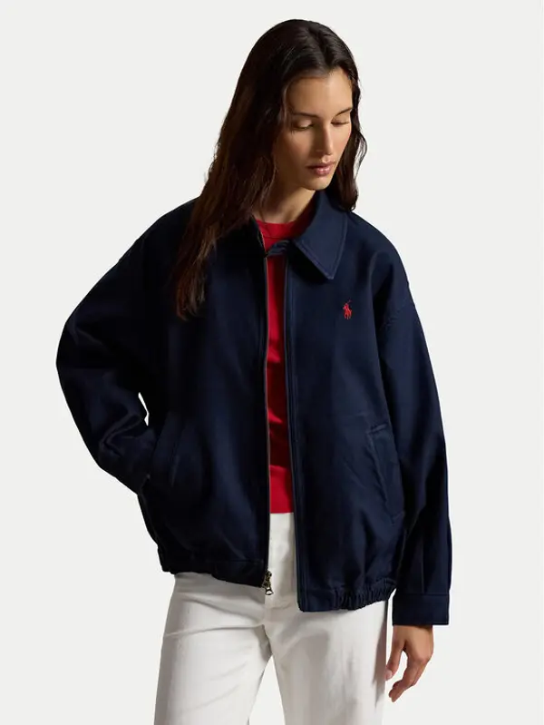 Polo Ralph Lauren Polo Ralph Lauren Prijelazna jakna 211A96311002 Tamnoplava Oversize