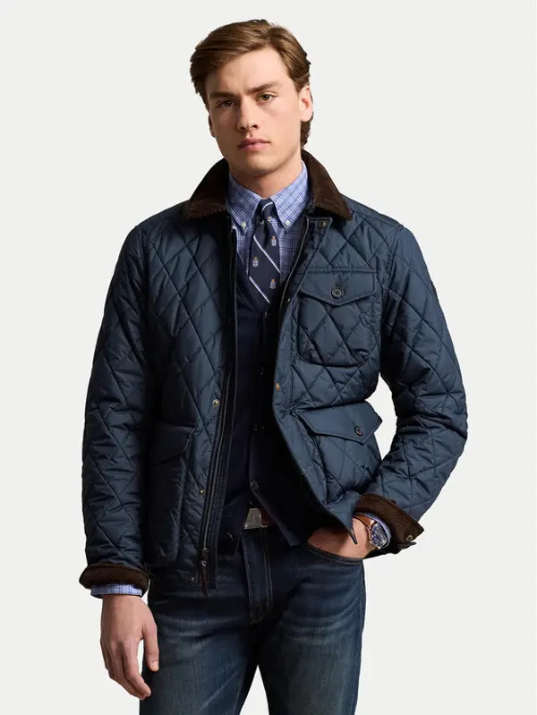 Polo Ralph Lauren Polo Ralph Lauren Prijelazna jakna 710847071006 Tamnoplava Regular Fit