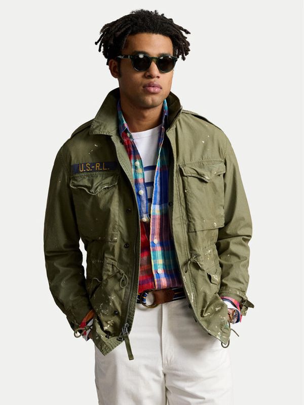 Polo Ralph Lauren Polo Ralph Lauren Prijelazna jakna 710928559001 Zelena Regular Fit