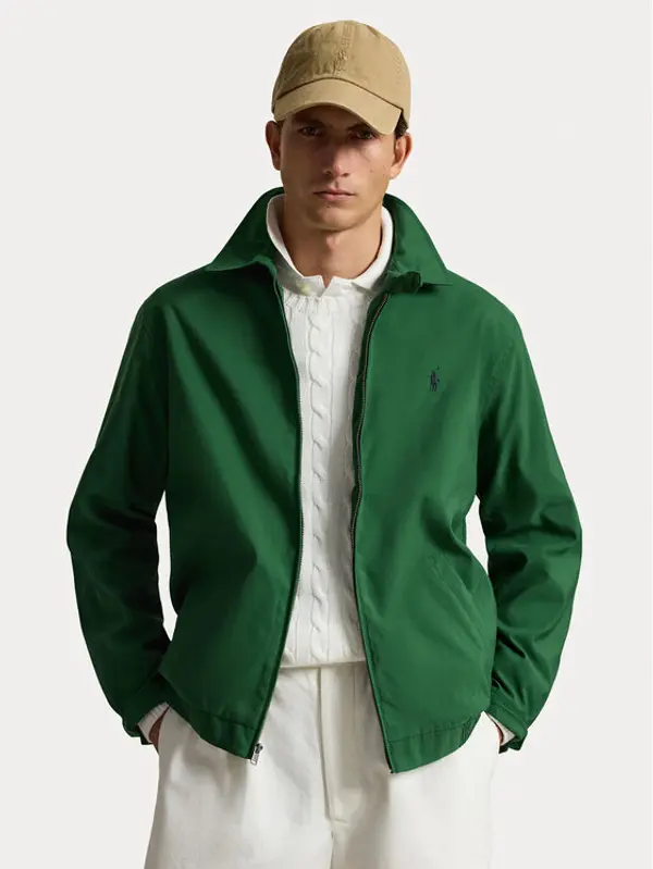 Polo Ralph Lauren Polo Ralph Lauren Prijelazna jakna 710940744501 Zelena Regular Fit