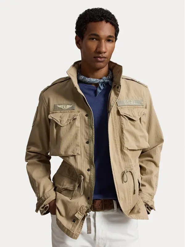 Polo Ralph Lauren Polo Ralph Lauren Prijelazna jakna The Iconic Field 710961616500 Bež Regular Fit