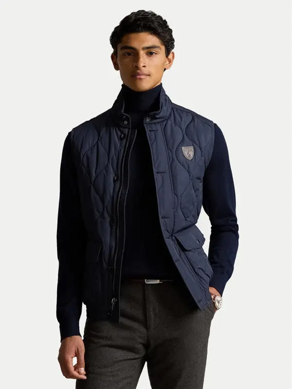 Polo Ralph Lauren Polo Ralph Lauren Prsluk 710950836001 Tamnoplava Regular Fit