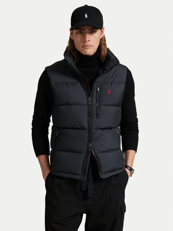 Polo Ralph Lauren Polo Ralph Lauren Prsluk 710968283001 Crna Regular Fit