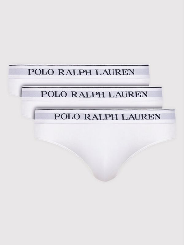 Polo Ralph Lauren Polo Ralph Lauren Set od 3 para muških slip gaća 714835884001 Bijela