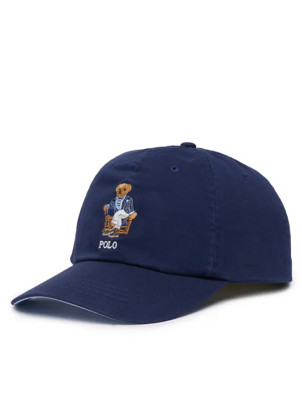 Polo Ralph Lauren Polo Ralph Lauren Šilterica Polo Bear Cotton Twill Ball 211B28119001 Tamnoplava