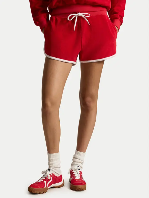 Polo Ralph Lauren Polo Ralph Lauren Sportske kratke hlače 211A12956002 Crvena Relaxed Fit