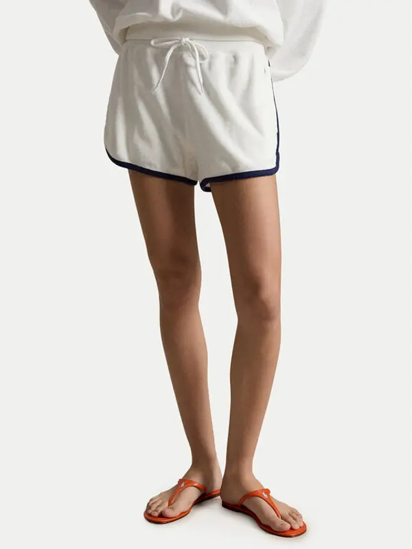 Polo Ralph Lauren Polo Ralph Lauren Sportske kratke hlače 211A12956003 Bijela Relaxed Fit