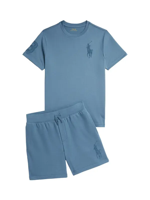 Polo Ralph Lauren Polo Ralph Lauren Sportske kratke hlače 323A12258001 Plava Regular Fit