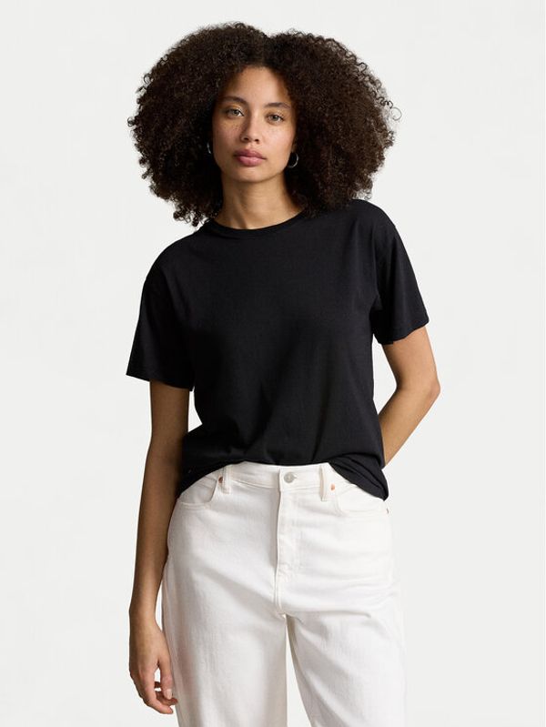 Polo Ralph Lauren Polo Ralph Lauren T-shirt 211891561003 Crna Relaxed Fit