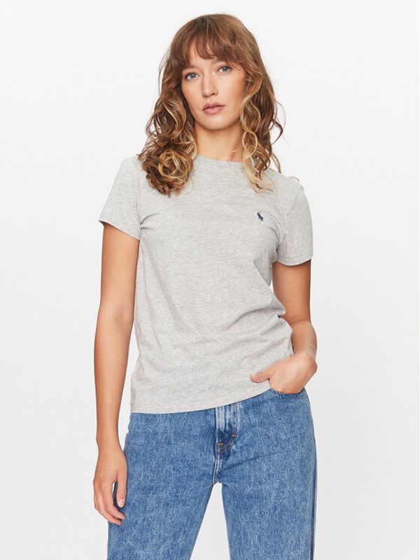 Polo Ralph Lauren Polo Ralph Lauren T-shirt 211898698008 Siva Regular Fit