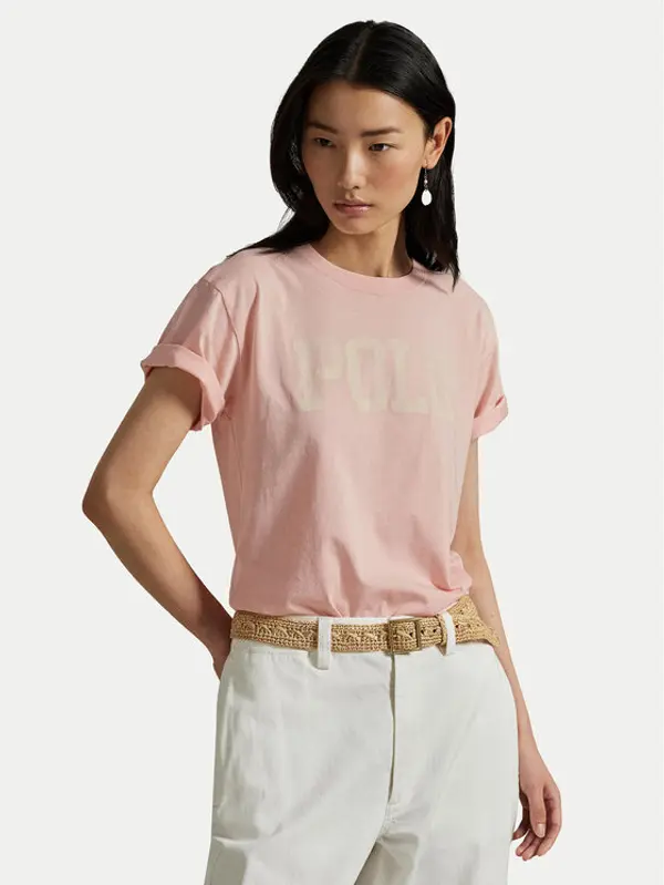 Polo Ralph Lauren Polo Ralph Lauren T-shirt 211965096001 Koraljna Regular Fit