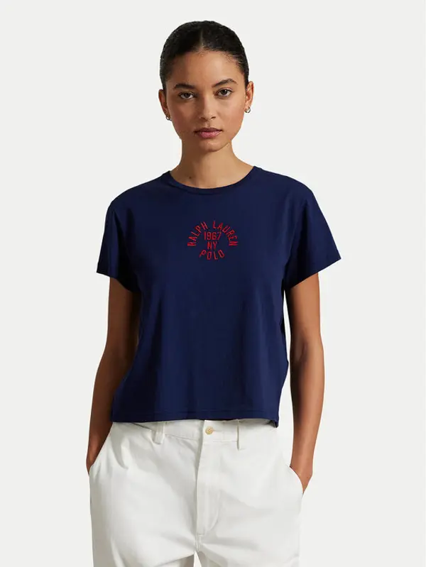 Polo Ralph Lauren Polo Ralph Lauren T-shirt 211965108001 Tamnoplava Regular Fit