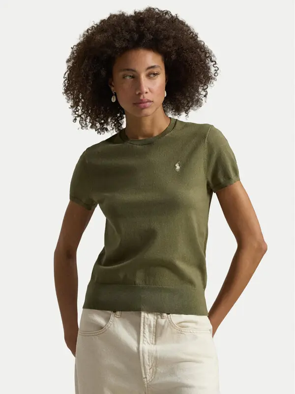 Polo Ralph Lauren Polo Ralph Lauren T-shirt 211971872501 Kaki Slim Fit