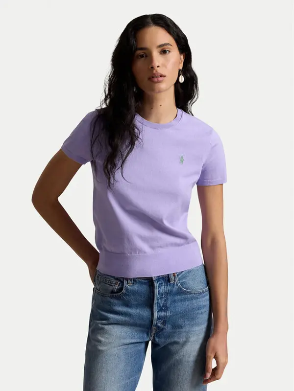 Polo Ralph Lauren Polo Ralph Lauren T-shirt 211971872505 Svijetlo ljubičasta Regular Fit