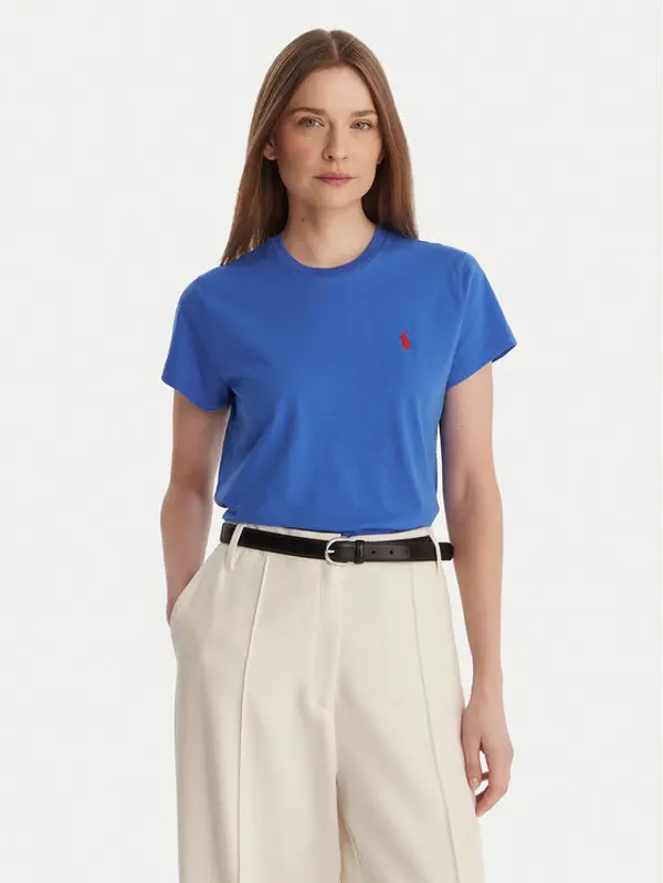 Polo Ralph Lauren Polo Ralph Lauren T-shirt 211B14605004 Plava Classic Fit