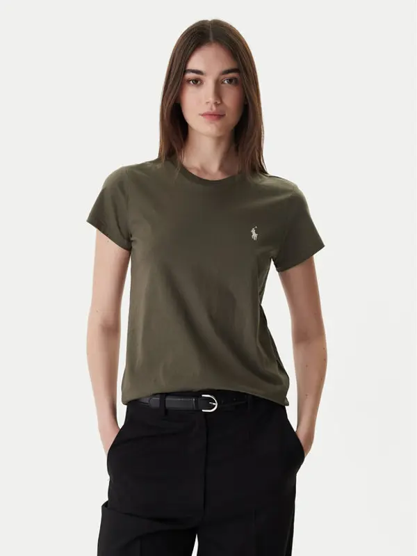 Polo Ralph Lauren Polo Ralph Lauren T-shirt 211B14605011 Smeđa Classic Fit