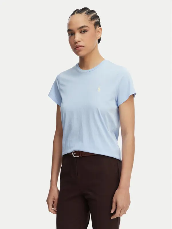 Polo Ralph Lauren Polo Ralph Lauren T-shirt 211B14605019 Svijetlo plava Classic Fit