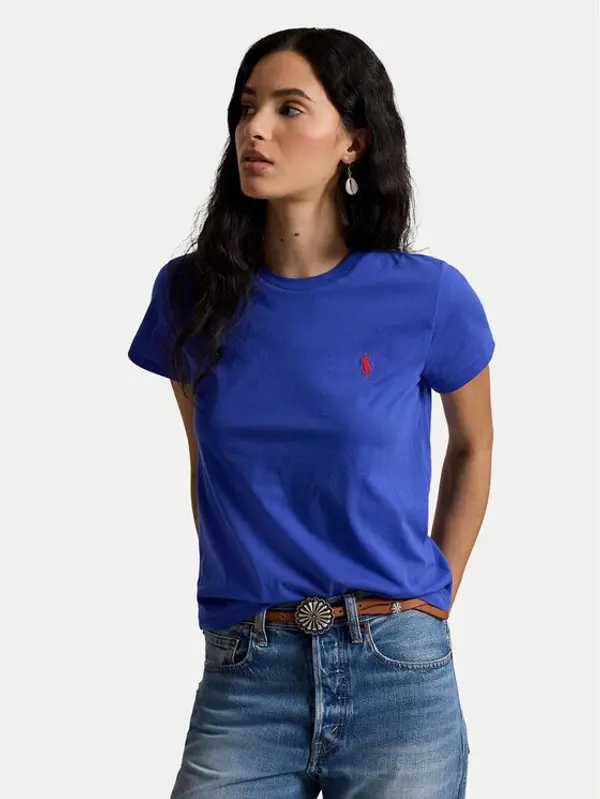Polo Ralph Lauren Polo Ralph Lauren T-shirt 211B14605020 Plava Classic Fit