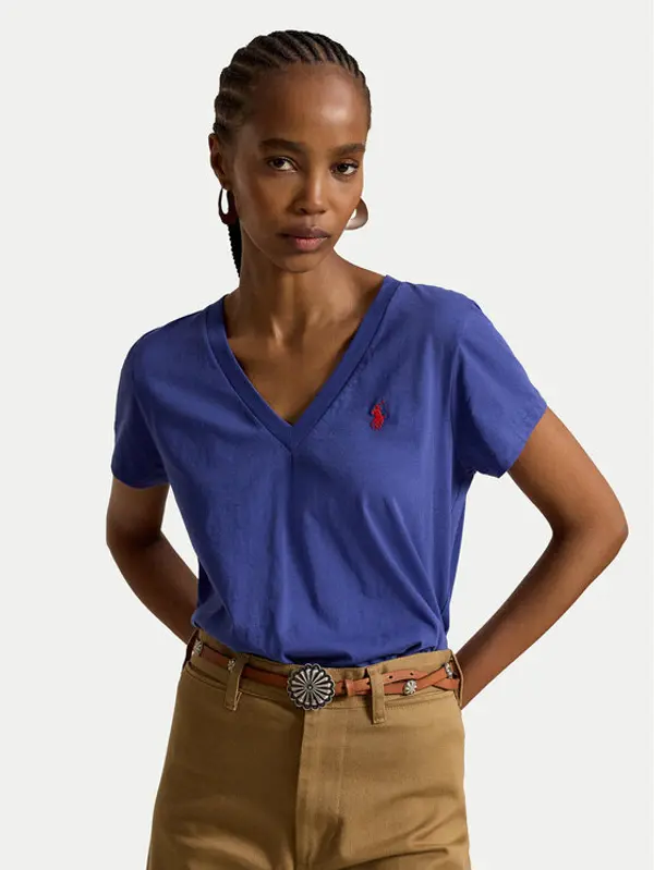 Polo Ralph Lauren Polo Ralph Lauren T-shirt 211B14611003 Plava Regular Fit