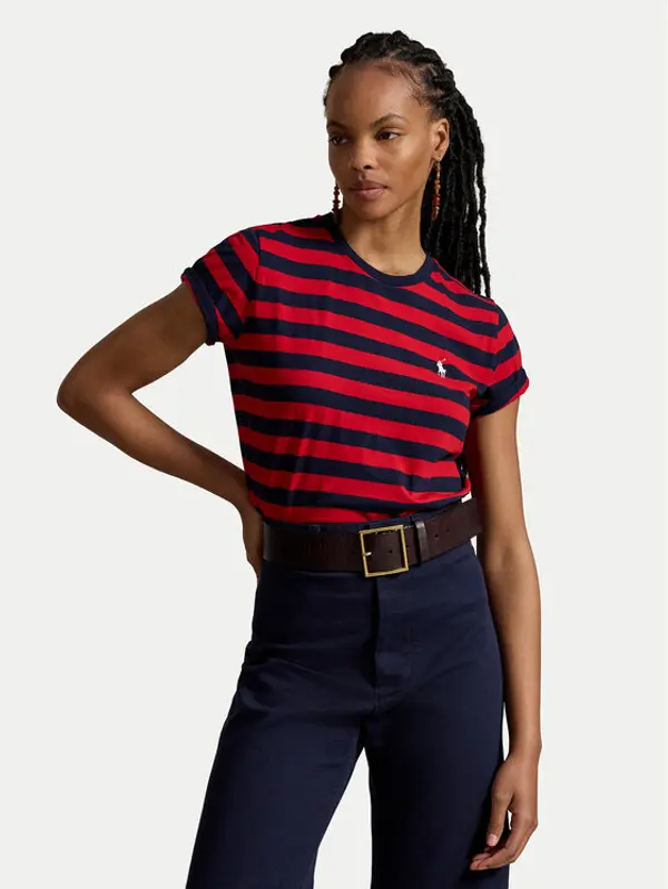 Polo Ralph Lauren Polo Ralph Lauren T-shirt 211B17779001 Plava Regular Fit