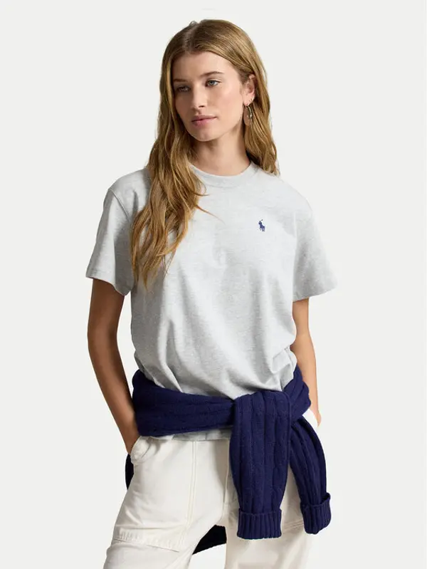 Polo Ralph Lauren Polo Ralph Lauren T-shirt 211B17798001 Siva Regular Fit