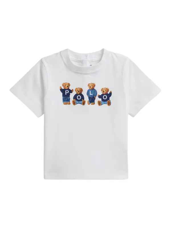 Polo Ralph Lauren Polo Ralph Lauren T-shirt 310A11851001 Bijela Regular Fit