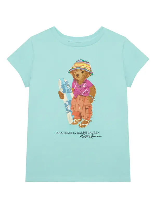 Polo Ralph Lauren Polo Ralph Lauren T-shirt 313B22529001 Tirkizna Regular Fit