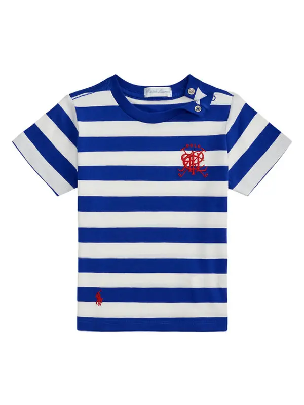 Polo Ralph Lauren Polo Ralph Lauren T-shirt 320A95723001 Plava Regular Fit