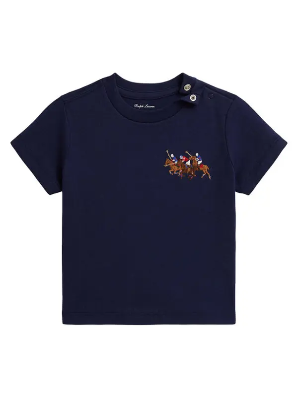 Polo Ralph Lauren Polo Ralph Lauren T-shirt 320A95734001 Tamnoplava Regular Fit