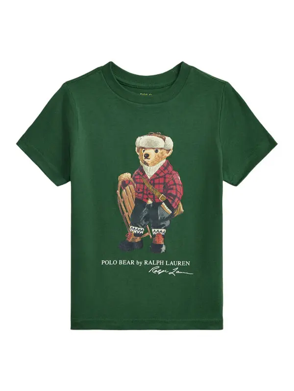 Polo Ralph Lauren Polo Ralph Lauren T-shirt 322981260002 Zelena Regular Fit