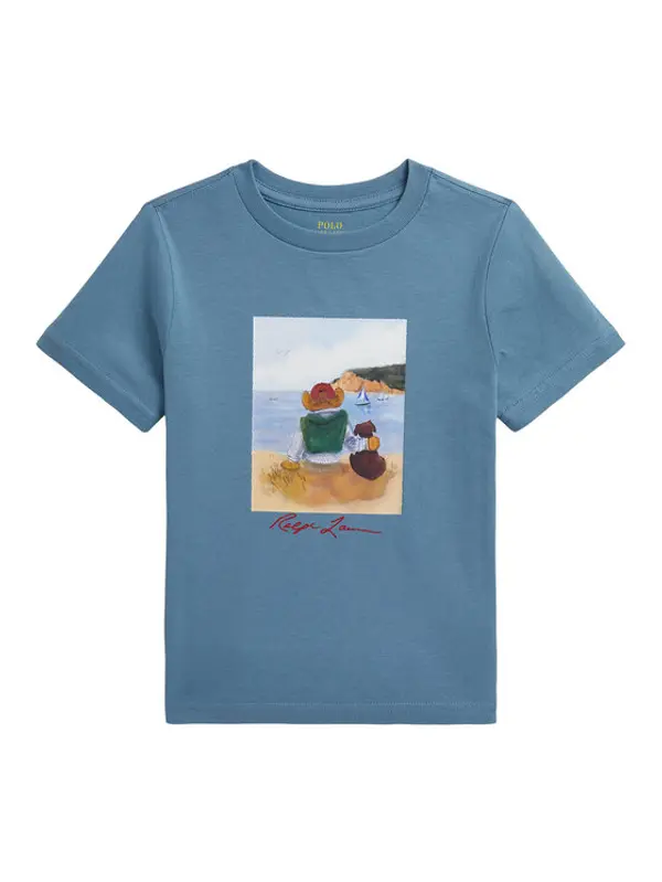 Polo Ralph Lauren Polo Ralph Lauren T-shirt 322A12424001 Plava Regular Fit