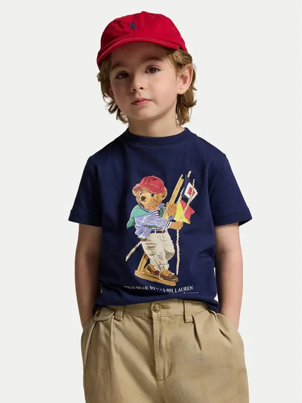 Polo Ralph Lauren Polo Ralph Lauren T-shirt 322A12428001 Tamnoplava Regular Fit