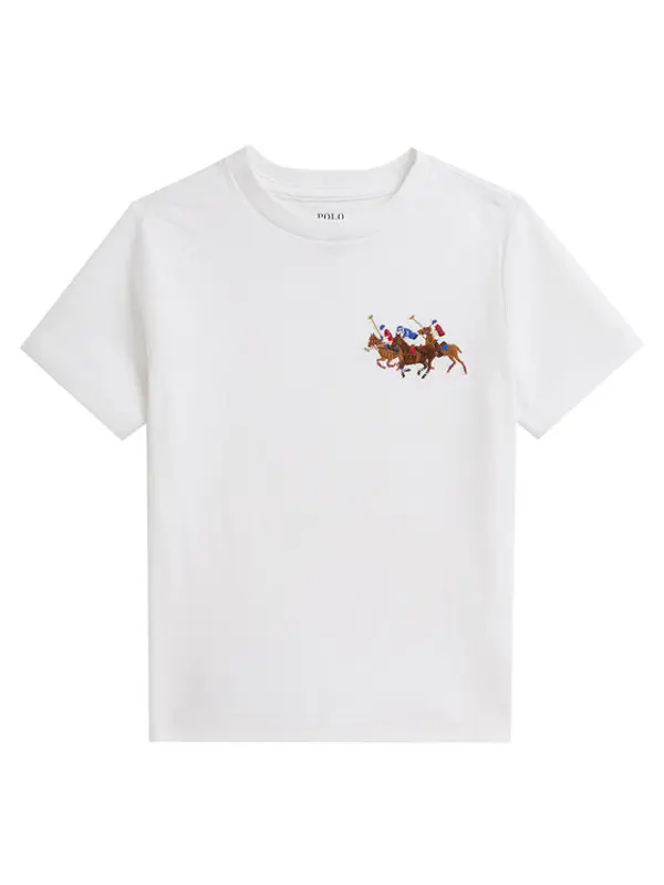 Polo Ralph Lauren Polo Ralph Lauren T-shirt 322A95734001 Bijela Regular Fit