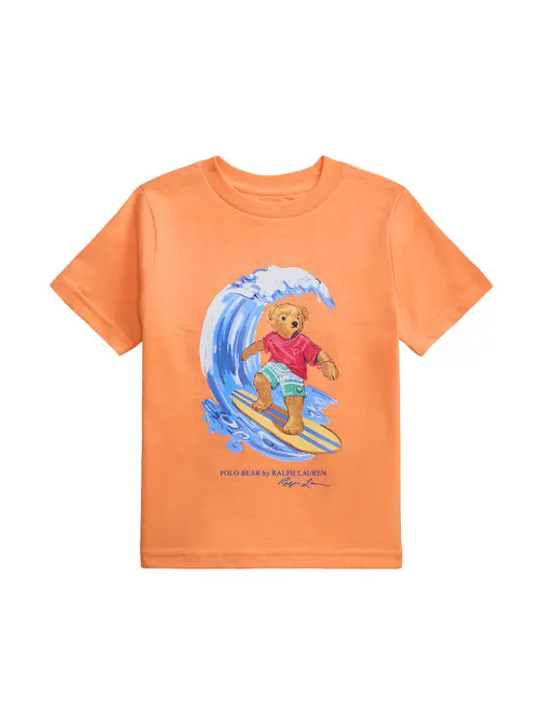 Polo Ralph Lauren Polo Ralph Lauren T-shirt 322B13589001 Narančasta Regular Fit