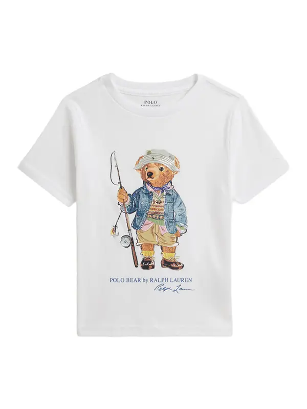 Polo Ralph Lauren Polo Ralph Lauren T-shirt 322B18890003 Bijela Regular Fit