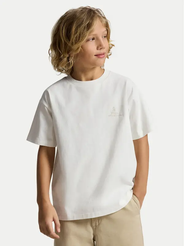 Polo Ralph Lauren Polo Ralph Lauren T-shirt 323A12286004 Écru Oversize