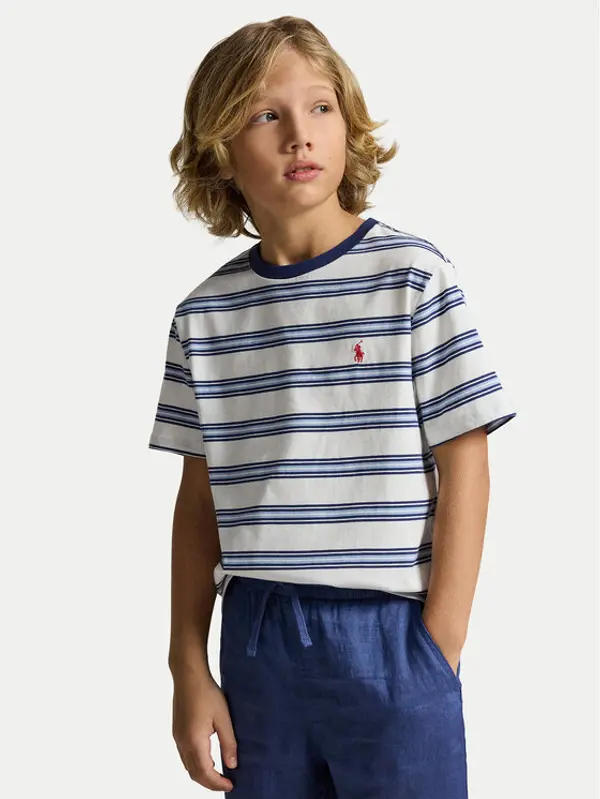 Polo Ralph Lauren Polo Ralph Lauren T-shirt 323A12297001 Plava Regular Fit