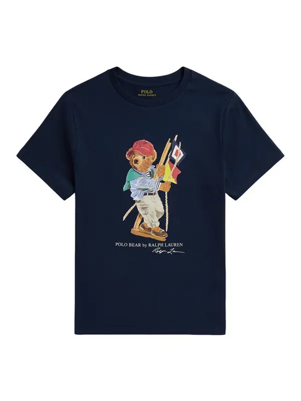 Polo Ralph Lauren Polo Ralph Lauren T-shirt 323A12428002 Tamnoplava Regular Fit