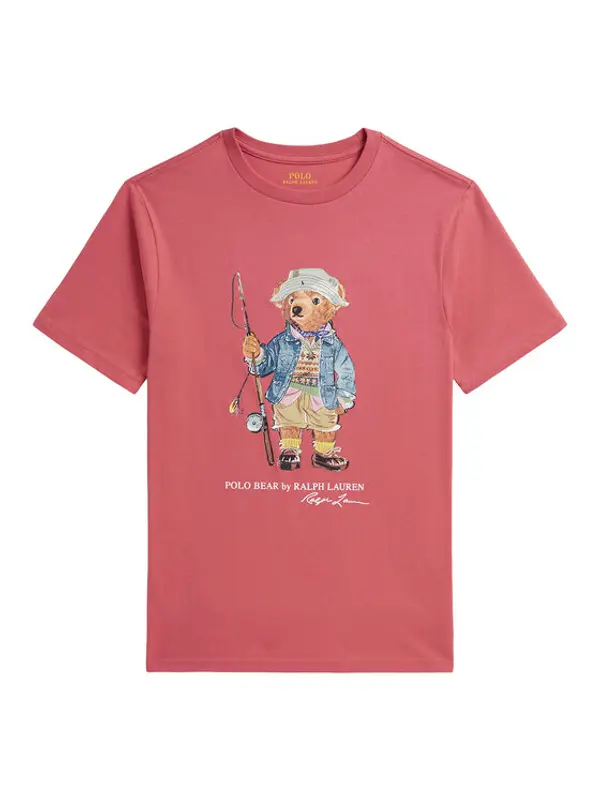 Polo Ralph Lauren Polo Ralph Lauren T-shirt 323B18890003 Svijetlo crvena Regular Fit
