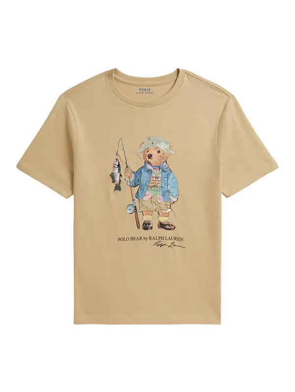 Polo Ralph Lauren Polo Ralph Lauren T-shirt 323B20172001 Bež Regular Fit