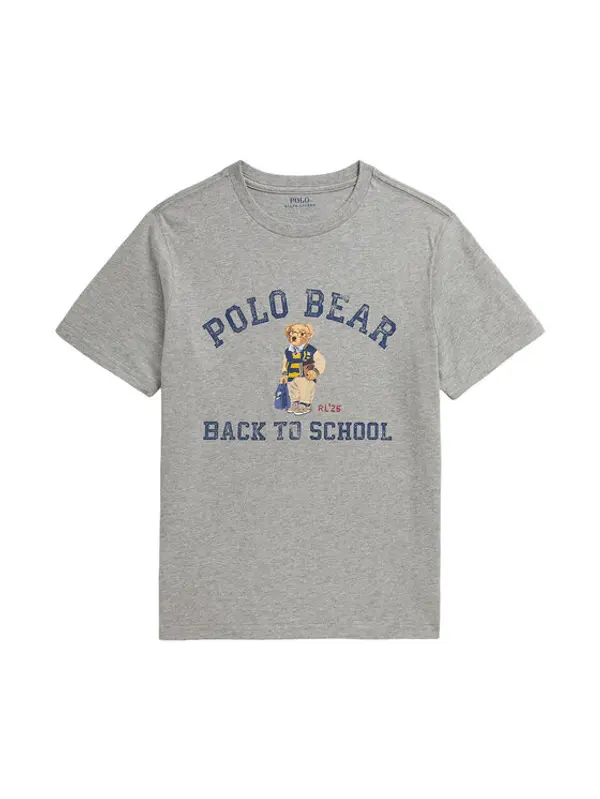 Polo Ralph Lauren Polo Ralph Lauren T-shirt 323B27334001 Siva Regular Fit