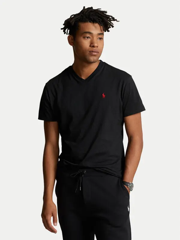 Polo Ralph Lauren Polo Ralph Lauren T-shirt 710708261 Crna Classic Fit