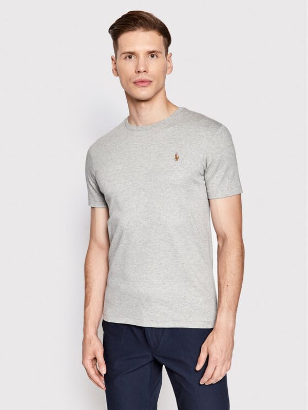 Polo Ralph Lauren Polo Ralph Lauren T-shirt 710740727012 Siva Slim Fit