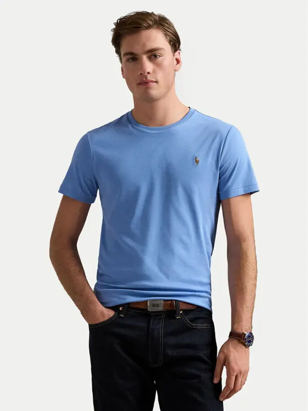Polo Ralph Lauren Polo Ralph Lauren T-shirt 710740727086 Plava Slim Fit