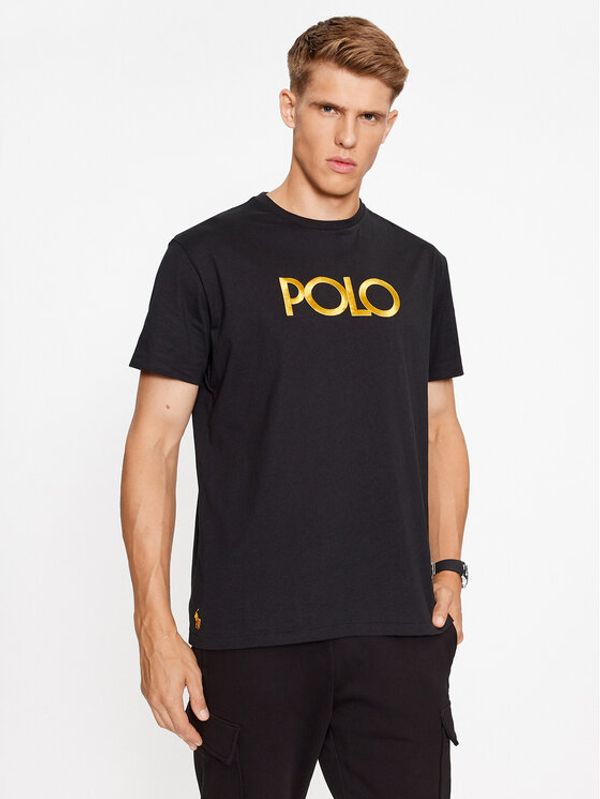 Polo Ralph Lauren Polo Ralph Lauren T-shirt 710920207001 Crna Regular Fit