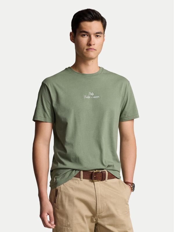 Polo Ralph Lauren Polo Ralph Lauren T-shirt 710936585011 Zelena Classic Fit