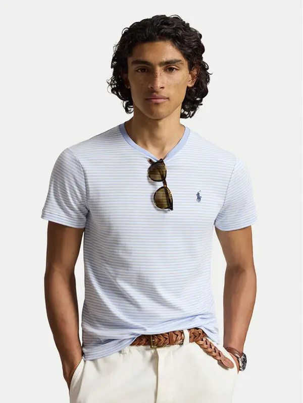 Polo Ralph Lauren Polo Ralph Lauren T-shirt 710944811501 Svijetlo plava Regular Fit