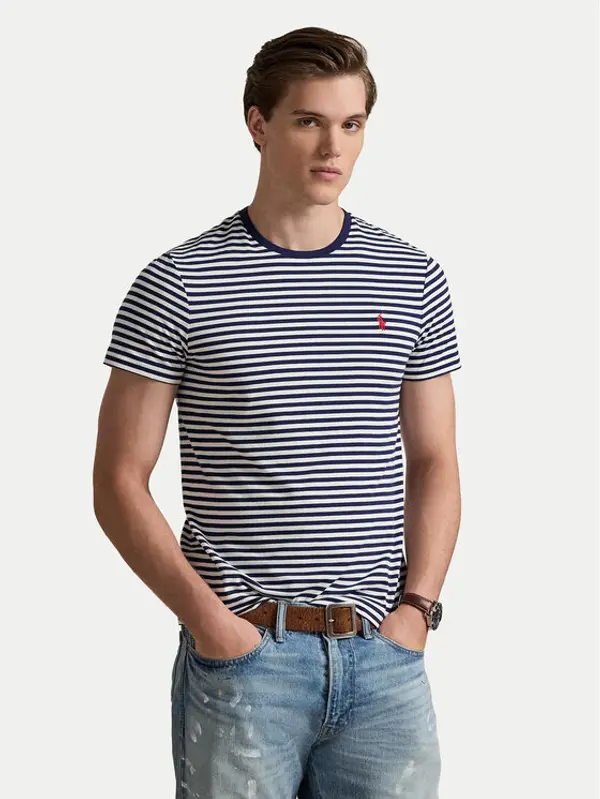 Polo Ralph Lauren Polo Ralph Lauren T-shirt 710956828502 Tamnoplava Regular Fit