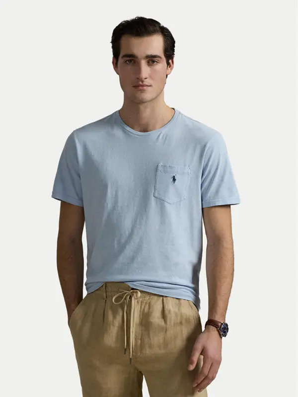 Polo Ralph Lauren Polo Ralph Lauren T-shirt 710964511004 Svijetloplava Regular Fit